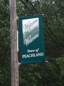 welcome to small town peachland north carolina